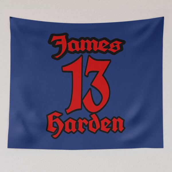 Item preview, James harden sixers basketball player 13     designed and sold by SportsArtbyEnot.