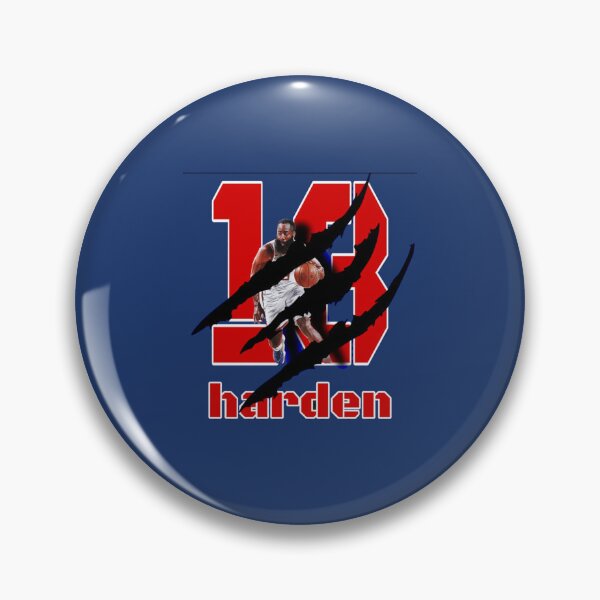 Item preview, James harden sixers basketball player 13    designed and sold by SportsArtbyEnot.