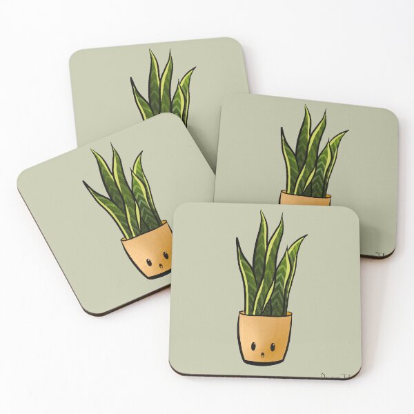 Item preview, Surprised Snake Plant designed and sold by ElleMars.
