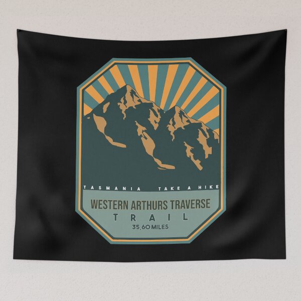 Item preview, Western Arthurs Traverse Trail Tasmania Hiking Trail designed and sold by Friday NightCo.