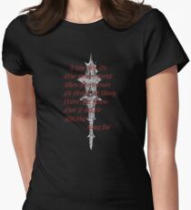 Molag bal - White Women's Fitted T-Shirt