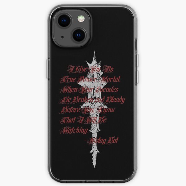 Molag bal - White iPhone Soft Case