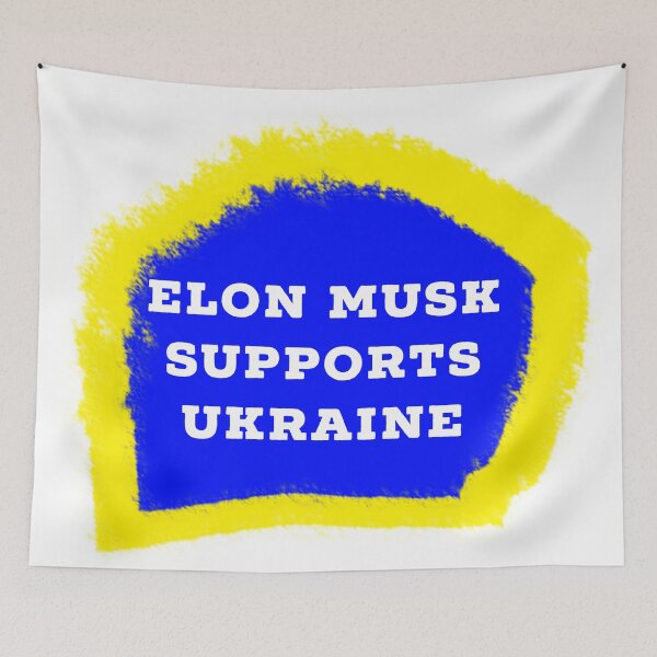 Item preview, Elon musk supports Ukraine  designed and sold by Dipalo.