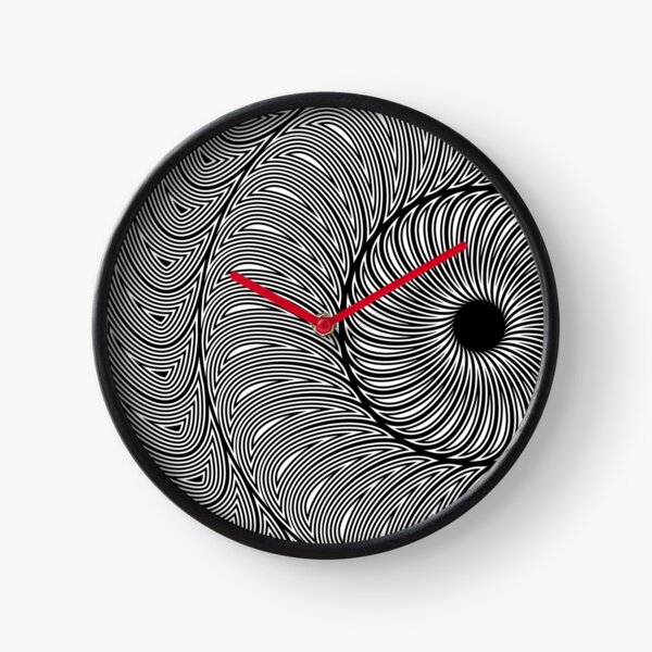mandala - three o'clock Clock