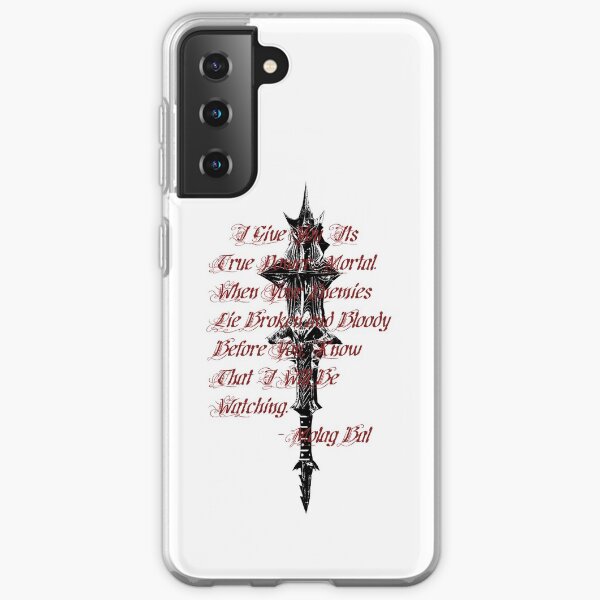 Molag bal - Black Samsung Galaxy Soft Case