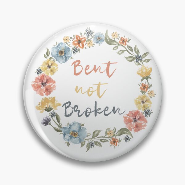Item preview, Bent Not Broken Floral Wreath Design designed and sold by hopescoliosis.
