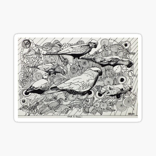 What a Galah Sticker