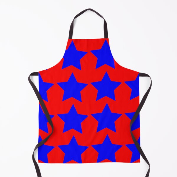 Item preview, Red with blue stars: decor, accent piece, gift idea, home, office, work place, cubicle, any occasion, no occasion designed and sold by Becky Hunter.