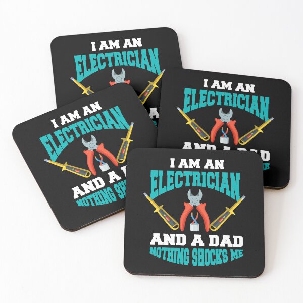 Item preview, I Am An Electrician And Dad Nothing Shocks Me Funny Electrician Father Gift designed and sold by SageTobias.