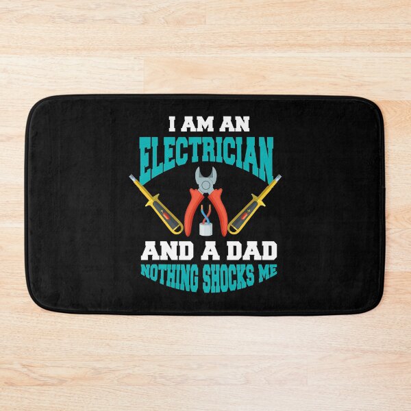 Item preview, I Am An Electrician And Dad Nothing Shocks Me Funny Electrician Father Gift designed and sold by SageTobias.