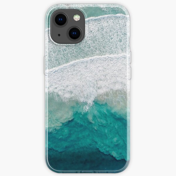 Foamy sea waves, Swimming, Ocean, Adventure, Surfing iPhone Soft Case