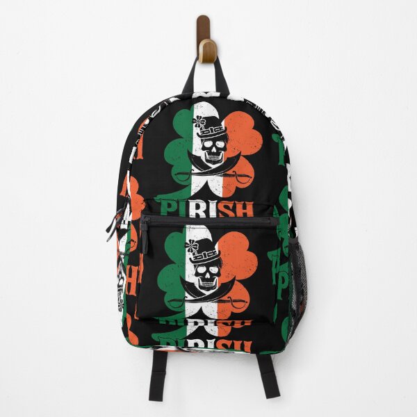 Item preview, Pirish - A Swashbuckling Irish Pirate Flag St. Patrick's Day designed and sold by GravitiTees.