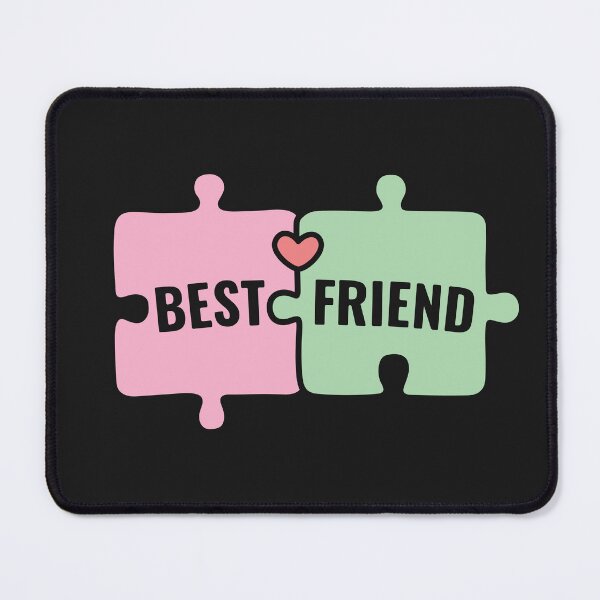 Item preview, Cute Best Friend Heart Puzzle Pieces designed and sold by rustydoodle.