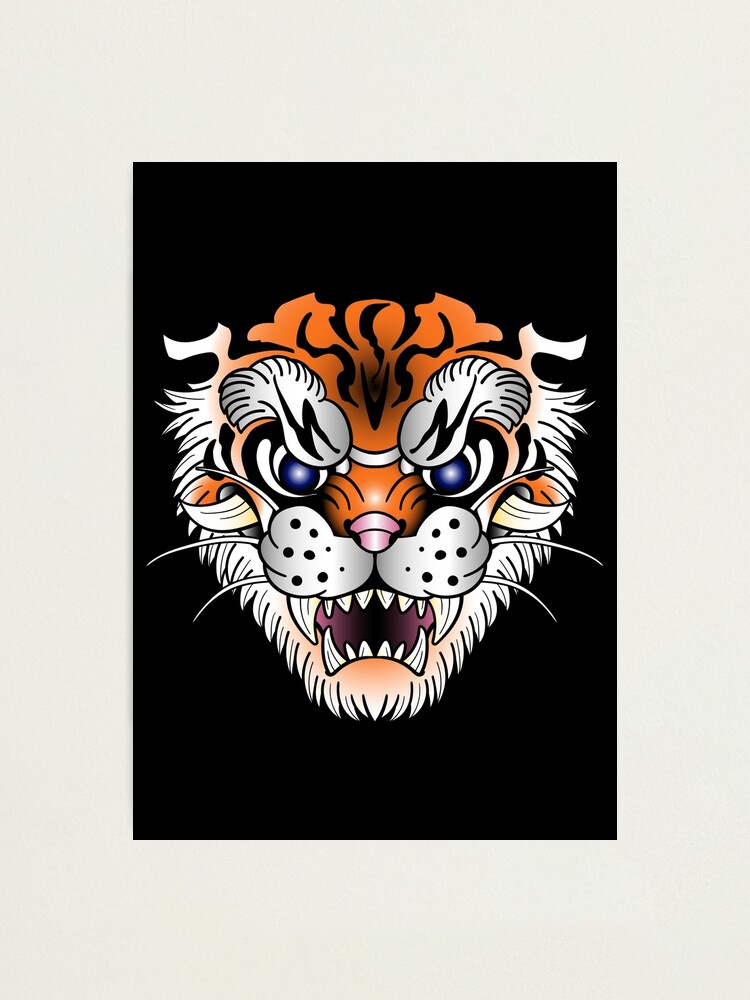tattoo design of a tiger