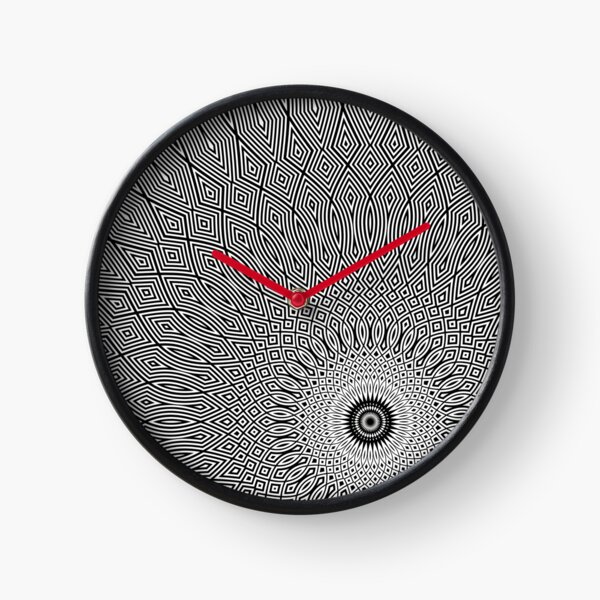 mandala - five o'clock Clock