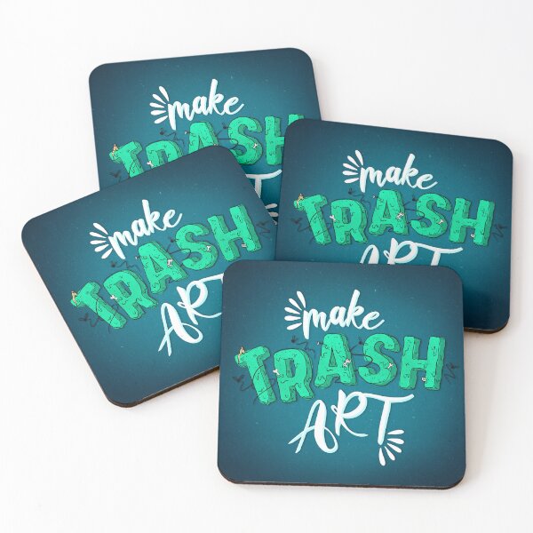 Item preview, Make Trash Art designed and sold by ElleMars.