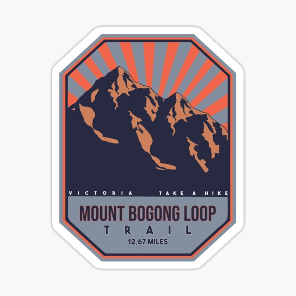 Item preview, Mount Bogong Loop Trail Victoria Hiking Trail designed and sold by Friday NightCo.