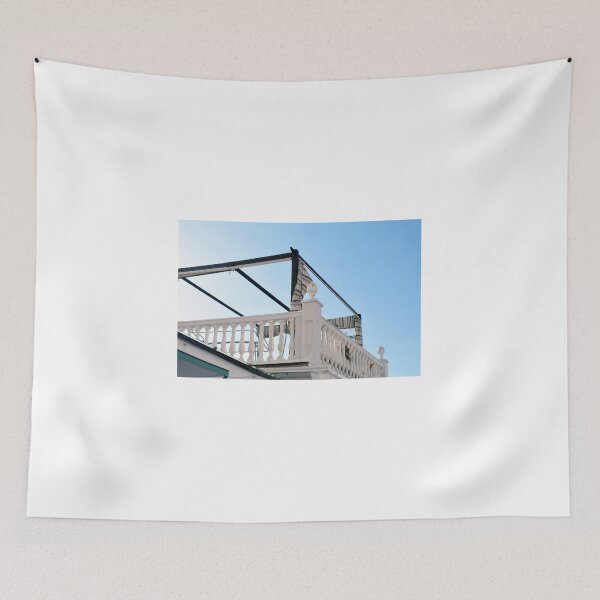Item preview, White terrace on top of the building designed and sold by oanaunciuleanu.