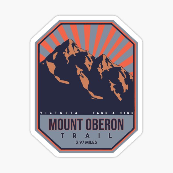 Item preview, Mount Oberon Trail Victoria Hiking Trail designed and sold by Friday NightCo.