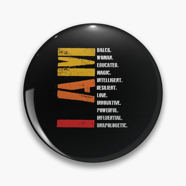 Item preview, I Am Black Woman Educated Melanin Black History Month  designed and sold by JeremyxLee.