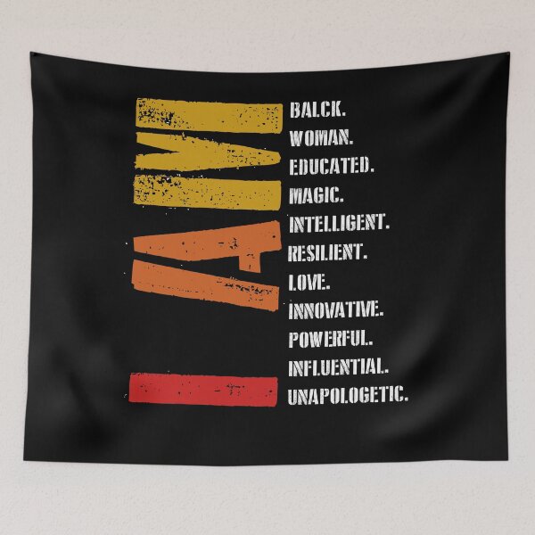 Item preview, I Am Black Woman Educated Melanin Black History Month  designed and sold by JeremyxLee.