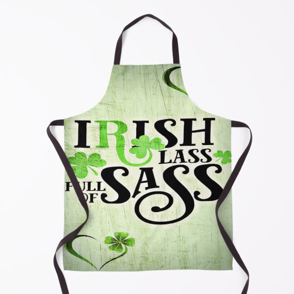 Item preview, Irish lass full of ass Funny saint Patrick’s day illustration premium design designed and sold by truemoneyman.