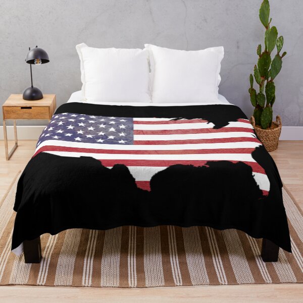 Item preview, Classic US flag map designed and sold by EpicMaps.