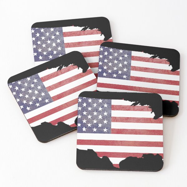 Item preview, Classic US flag map designed and sold by EpicMaps.