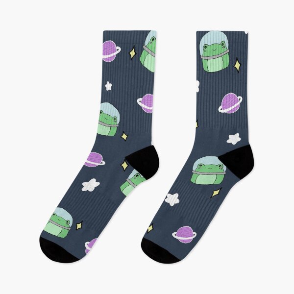 Item preview, Space Frog Pattern designed and sold by WrenFair.