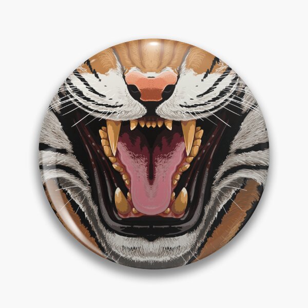 Item preview, Painted Tiger Snout (Orange) designed and sold by Pajamurai.