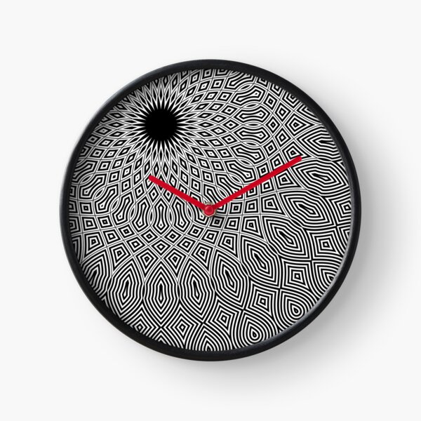 mandala - eleven o'clock Clock