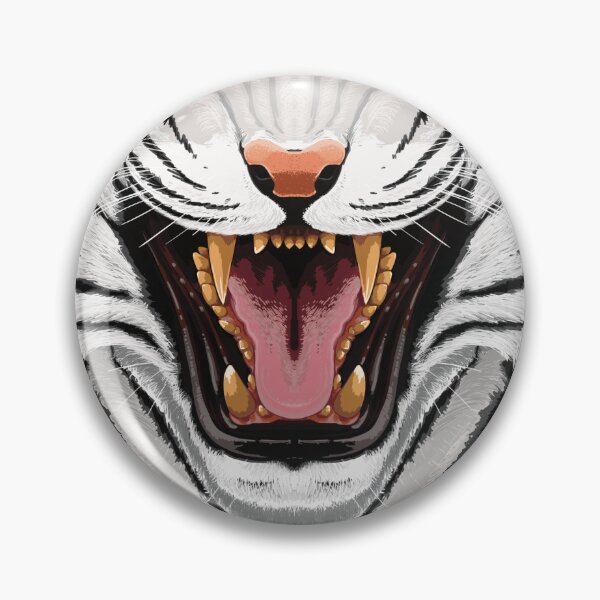 Item preview, Painted Tiger Snout (White) designed and sold by Pajamurai.