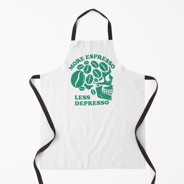Item preview, More Espresso Less Depresso, Skull Coffee Beans, Green designed and sold by anghelapparel.
