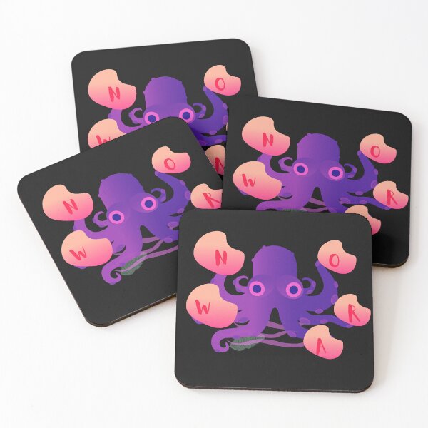 Item preview, Octopus says NO WAR- Peace lover Octopus designed and sold by cupcakett.
