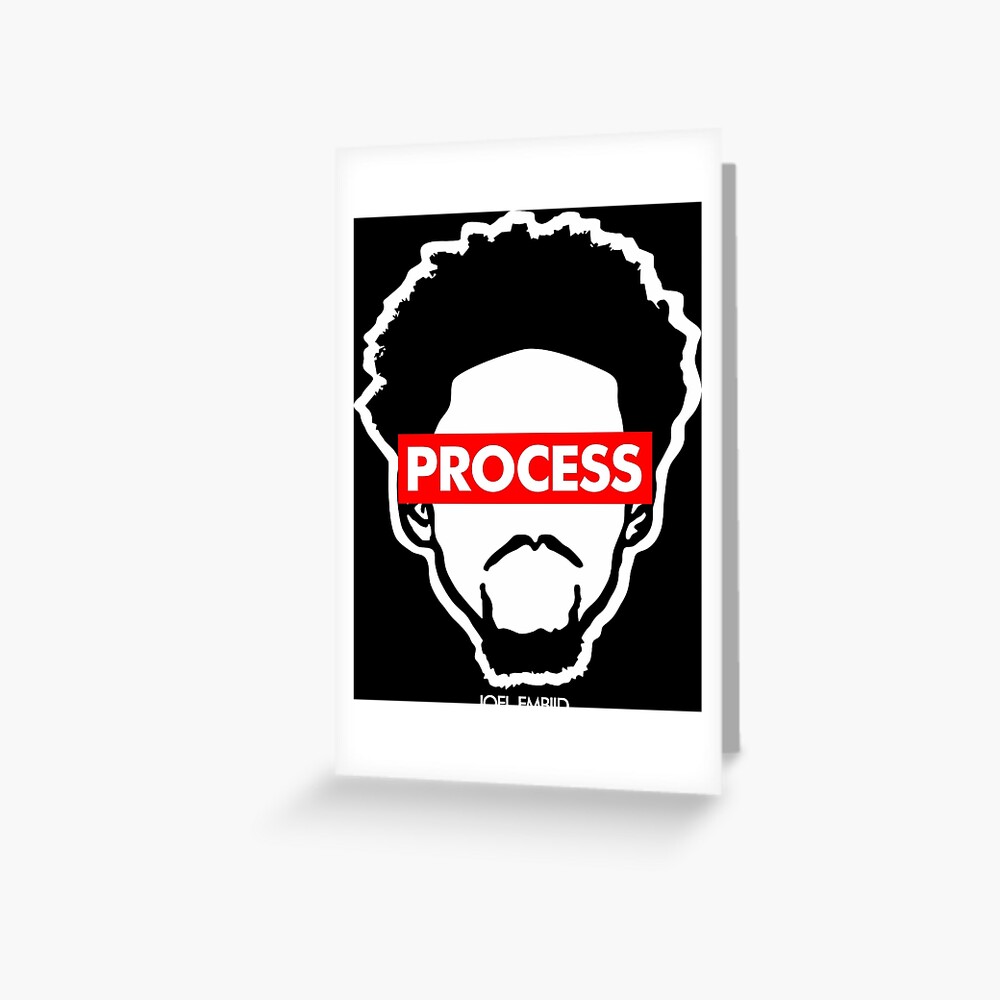 Joel Embiid 76ers Jersey Greeting Card for Sale by