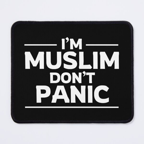 Item preview, im muslim dont panic - islamic art quotes 5 designed and sold by EfenDesign.