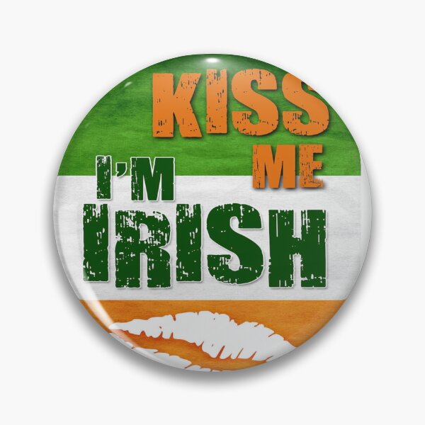 Item preview, Kiss me I’m Irish illustration premium design designed and sold by truemoneyman.