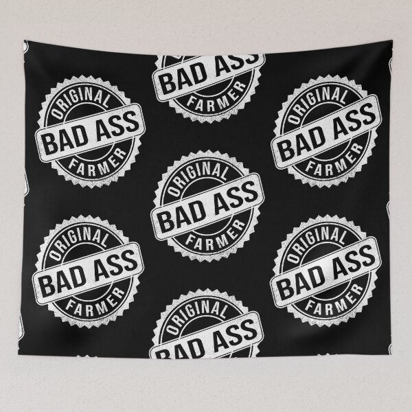 Item preview, Badass Person - Farmer designed and sold by MoonsmileProd.