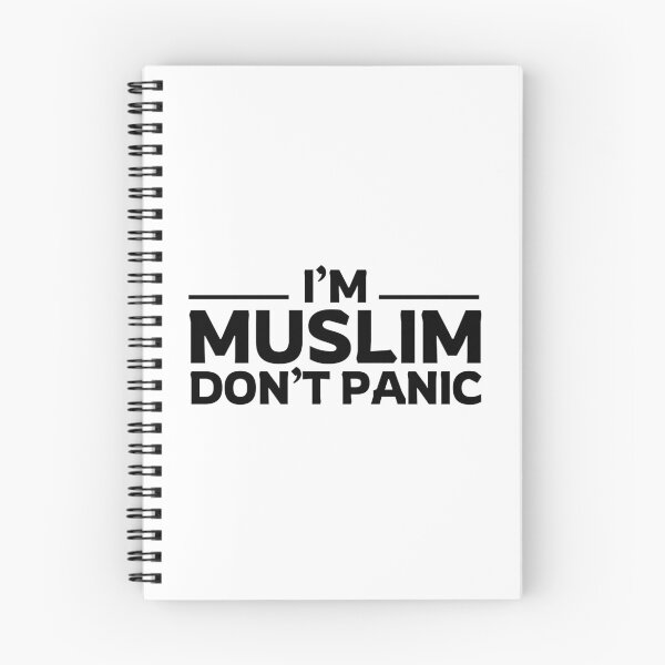 Item preview, im muslim dont panic islamic art quotes designed and sold by EfenDesign.