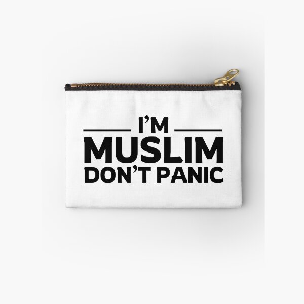 Item preview, im muslim dont panic islamic art quotes designed and sold by EfenDesign.