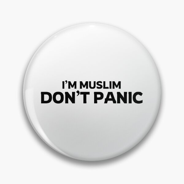Item preview, im muslim dont panic islamic art quotes 2 designed and sold by EfenDesign.