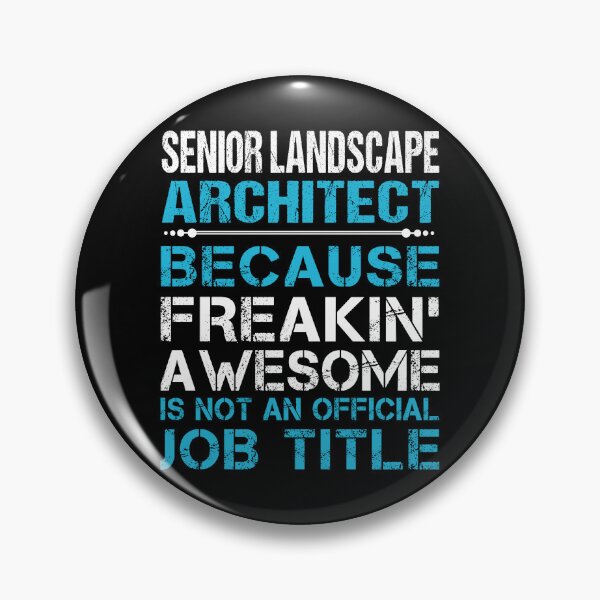 Item preview, Senior Landscape Architect T Shirt - Freaking Awesome Job Gift Item Tee designed and sold by masondilla.