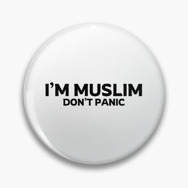 Item preview, im muslim dont panic islamic art quotes 3 designed and sold by EfenDesign.