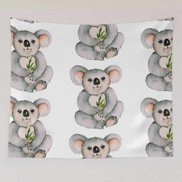 Item preview, Watercolor Cute baby koala designed and sold by Designs1279.