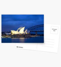 Sydney Opera House before dawn Postcards