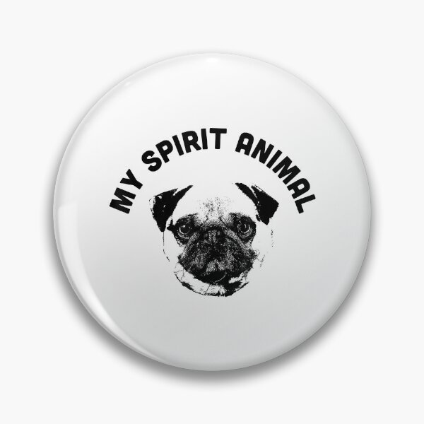 Item preview, My Spirit Animal Pug - Funny Dog Mom and Dog Dad designed and sold by douglasgary019.
