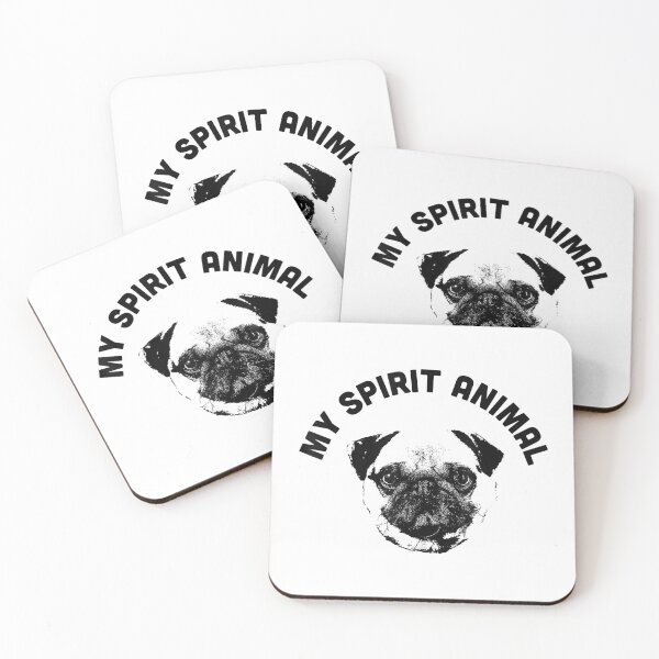 Item preview, My Spirit Animal Pug - Funny Dog Mom and Dog Dad designed and sold by douglasgary019.
