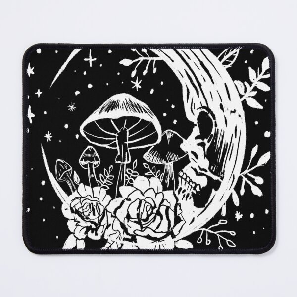 Item preview, Gothic Moon, Mushrooms, Flowers, Punk, Witchy designed and sold by lunaelizabeth.
