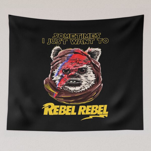 Item preview, Sometimes i just want to Rebel Rebel music poster designed and sold by MimiJessica4.