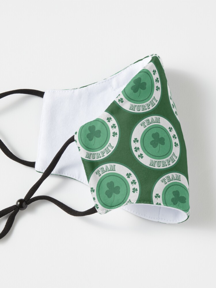 Alternate view of Team Murphy, St Patrick's Day, Ireland Mask